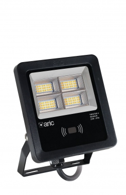 Projecteur � LED - Aric Twister 4 - 23W - 3CCT - Noir - D�tecteur Aric 51693