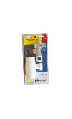 Groupe de s�curit� - Pour chauffe eau - Avec siphon - Thermador BGSS