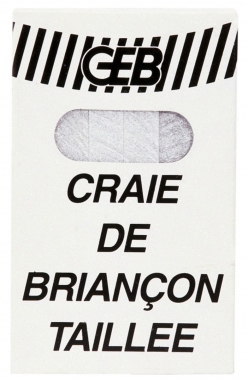 Craie de Brian�on - Etui 12 b�tons - Geb