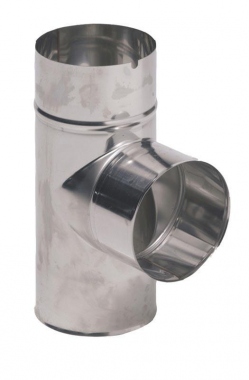 T� �querre - En Inox 304 - Diam�tre 125 mm - Ten 604125