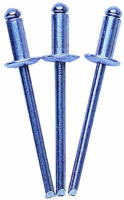 Rivet - alu et acier - 12.7 x 48 mm - Boite de 200 - Agi Robur 353031