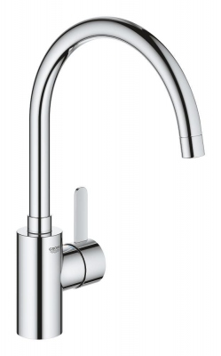 Mitigeur �vier - EUROSMART COSMO - Bec haut - Chrom� - Grohe 32845002