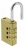 Cadenas de 30 mm en laiton � combinaison