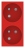 Prise de courant - 2 x 2P+T - 45D - Bornes auto - Rouge - Schneider electric NU306903