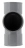 Culotte PVC - Femelle / Femelle - 87�30 - Diam�tre 50 mm - Nicoll UBJ188