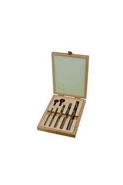 Coffret 7 forets bois cylindriques