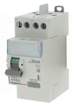 Interrupteur diff�rentiel Legrand DX3 40A 30mA 2 Poles type AC - Vis / Vis