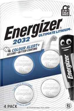 Pile lithium - Energizer Ultimate - CR2032 - lot de 4 - Energizer 452709