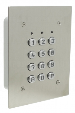 Clavier � code SU2EI encastr� en acier