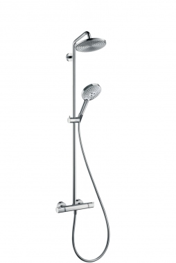 Colonne de douche thermostatique showerpipe Raindance select 240 - Chrom� - Hansgrohe 27115000