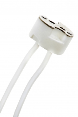 Douille c�ramique - G4 / GU5.3 / G6.35 / GY6.35 - 4A - Lot de 1 - Bailey ZG4G635