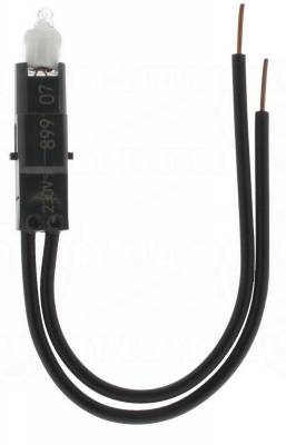 Lampe 230v fluorescent vert � cabler