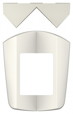 Fixation d'angle pour d�tecteur de mouvement Theben Theluxa - Blanc