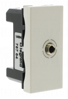 Prise audio Jack 3.5mm femelle � visser Legrand Mosaic