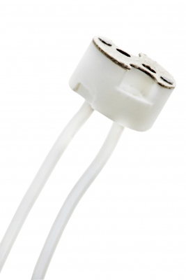 Douille c�ramique - G4 / GU5.3 / G6.35 / GY6.35 - 4A - Lot de 1 - Bailey ZG4G635