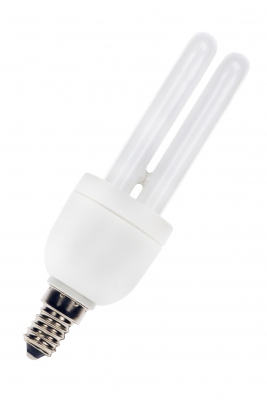 Lampe fluocompacte - Ultra Violet - E14 - 240V - 13W - Sp�ciale insecte - Bailey 143499