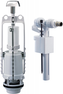 M�canisme complet  - Bouton poussoir interrompable 22A switch22/95L - Alim lat�ral- Siamp 36955510