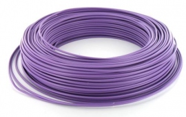 Fil rigide - H07VU - 1 x 2.5 mm� - Violet - Couronne de 100 m�tres