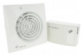 Kit a�rateur 95 m3/h Silent 100CHZ hygror�glable et temporis�