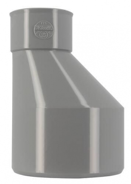 R�duction PVC - M�le / Femelle - Ext�rieure - Excentr�e - Diam�tre 100/50 mm - Nicoll UIT5