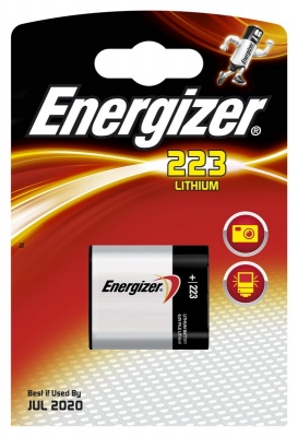 Pile lithium - Energizer - 223 - 6 Volts - Blister de 1