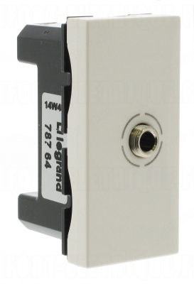 Prise audio Jack 3.5mm femelle � visser Legrand Mosaic