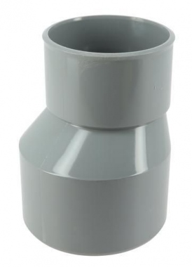 R�duction PVC - M�le / Femelle - Ext�rieure - Excentr�e - Diam�tre 100/75 mm - Nicoll UIT3