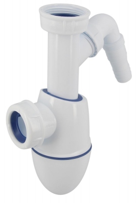 Siphon de lavabo - Easyphon - Avec prise machine � laver - Diam�tre 32 mm - Nicoll BM19 - Nicoll 0201302