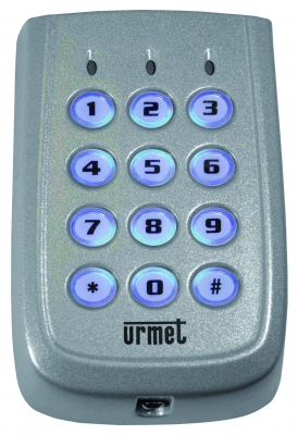 Clavier  code - Zamak - 2 Relais - Urmet 141212