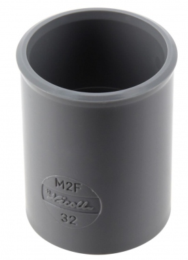 Manchon PVC - Femelle / Femelle - Diam�tre 32 mm - Nicoll M2F