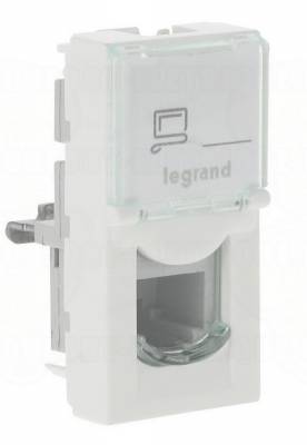 Prise t�l�phone RJ 11 1 module Legrand Mosaic