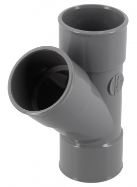 Culotte PVC - Femelle / Femelle - 45� - Diam�tre 40 mm - Nicoll UBH144