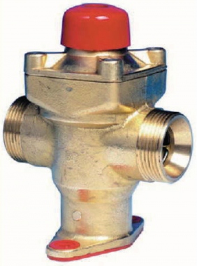 Robinet gaz - A poussoir � s�curit� - Coup de poing -  Diam�tre 20 x 27 mm - Banides 2905015