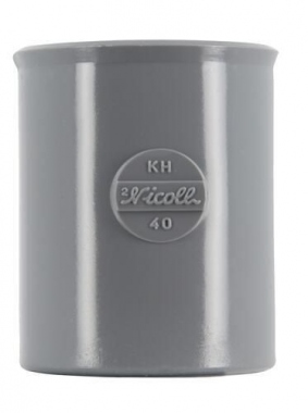 Coulisse PVC - Femelle / Femelle - Diam�tre 40 mm - Nicoll UKH