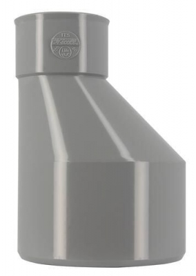 R�duction PVC - M�le / Femelle - Ext�rieure - Excentr�e - Diam�tre 100/50 mm - Nicoll UIT5