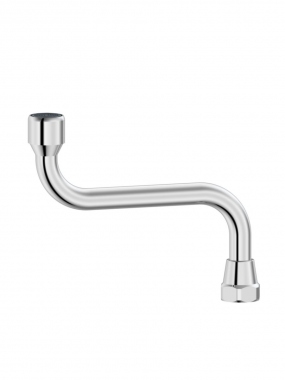 Bec - Horizontal - Longueur 130 mm - 1/2 - 15 x 21 - Chrom� - Alterna 4020596