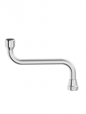 Bec - Horizontal - Longueur 150 mm - 1/2 - 15 x 21 - Chrom� - Alterna 4020597