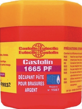 Dcapant - Pour brasure gaz ATG - 40% - 200g - Sans cadmium - Castolin 1665PF0200P