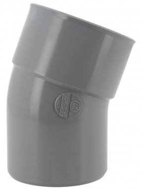 Coude PVC - M�le / Femelle - 20� - Diam�tre 100 mm - Nicoll UCT2