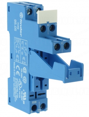Support finder s�rie 9505 pour relais miniatures 40 et 44