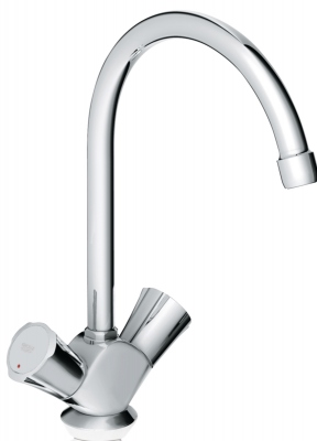 Mitigeur �vier - COSTA S - Bec haut mobile - T�tes ceramique - Grohe 31067001