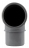 Coude PVC - M�le / Femelle - 87�30 - Diam�tre 32 mm - Nicoll UCF8