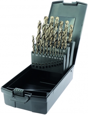 Coffret de 25 forets m�taux - HSS 5 % cobalt - 1 � 13 mm - Bizline 700754