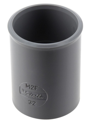 Manchon PVC - Femelle / Femelle - Diam�tre 32 mm - Nicoll M2F