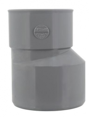 R�duction PVC - M�le / Femelle - Ext�rieure - Excentr�e - Diam�tre 100/80 mm - Nicoll UIT2