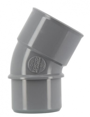 Coude PVC - M�le / Femelle - 30� - Diam�tre 40 mm - Nicoll UCH3