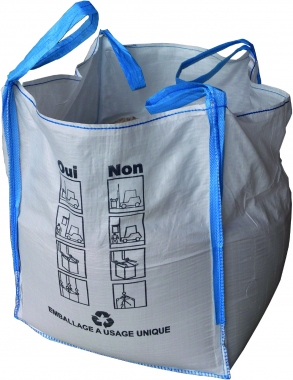 Sac � gravats - BIG BAG - 1 m/3 - 1500 Kg Maximum - Bizline 730953