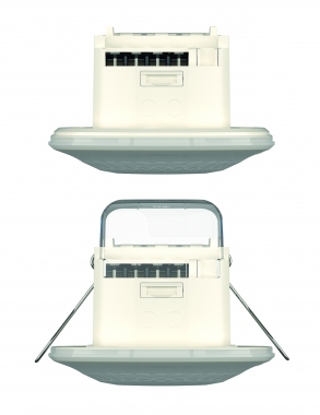 D�tecteur de pr�sence - 360D - Plafond -  Encastr� - Blanc - 1 contact - 10A - Theben 1030052