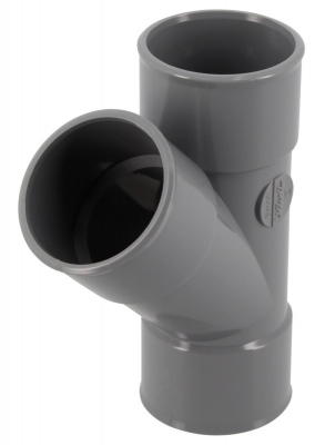 Culotte PVC - Femelle / Femelle - 45� - Diam�tre 40 mm - Nicoll UBH144