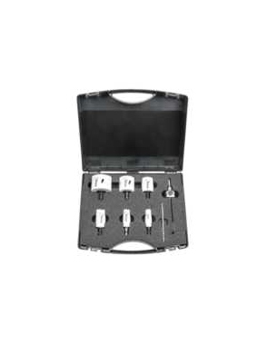 Coffret - 6 Scies Cloches Clic Bizline - HSS Bi-M�tal + Arbres 6 pans